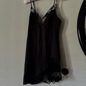 Honey Birdette Black Lace Chemise